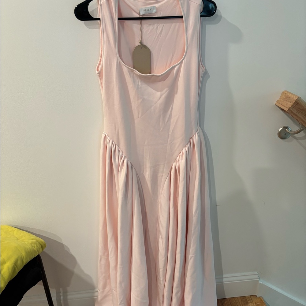 Meshki Sharon Scuba Jersey Midi Dress